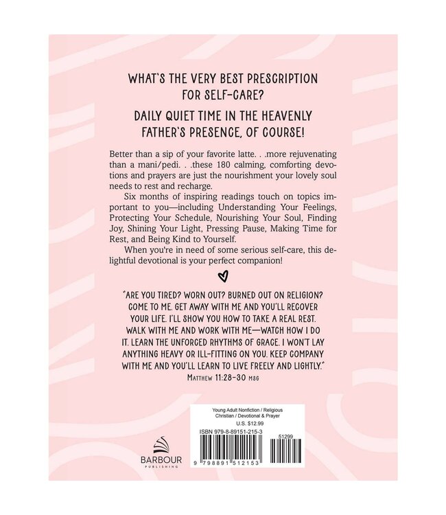 Self-Care Devotions For Teen Girls