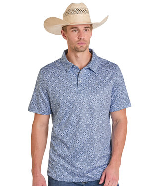 Panhandle Slim TM51T08207 Blue Polo