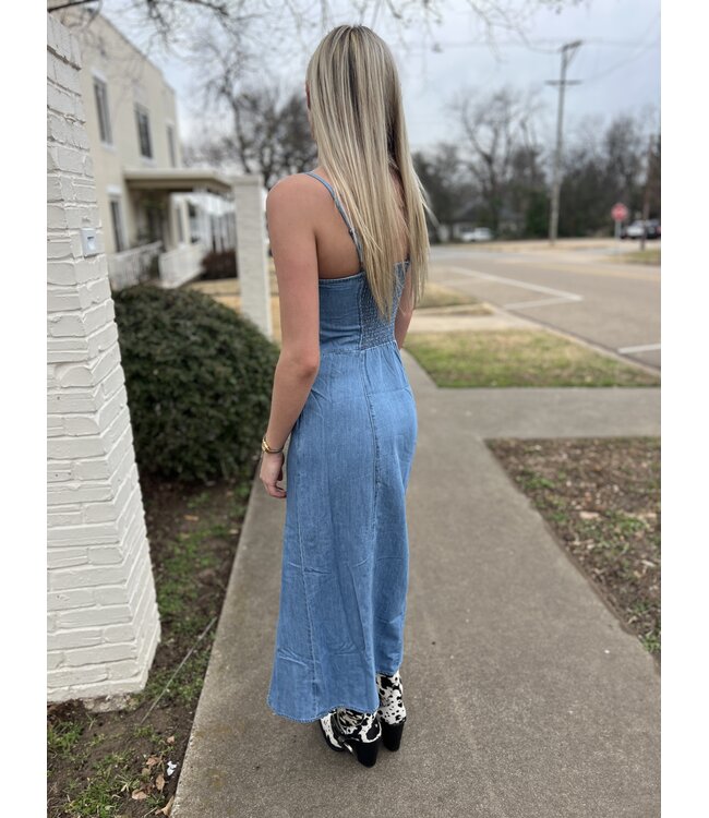 112375237 West Denim Dress