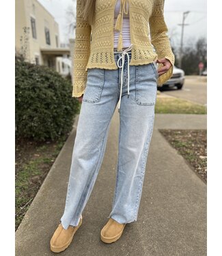 Vervet High Rise Drawstring Wide Leg LV1902