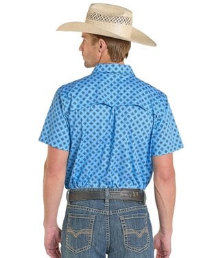 Panhandle Slim BMB3S08404 Sky Blue Aztec Pocket Tek