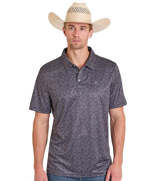 TM51T08224 Black Polo Snap