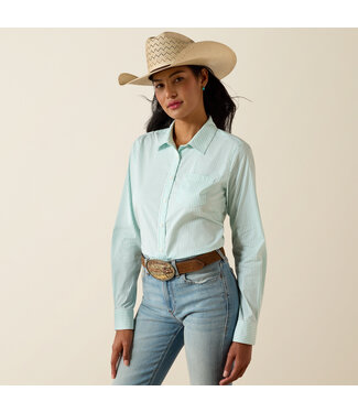 Ariat Intl 10071418 WMS KIRBY LS SHRT HLDY STRP