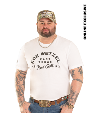 Panhandle Slim BU21T08752 Koe Wetzel RRD Tee White