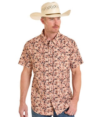 Panhandle Slim BMN3S08394 Camel Camo Tek Western