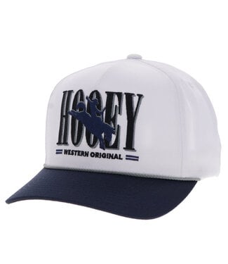 Hooey 2569T-WHNV Wild Ride White Trucker