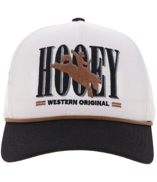 Hooey 2669T-WHBK Wild Ride White