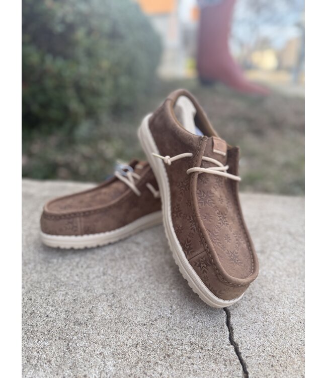 Wally Teton Debossed Brown 45727-255