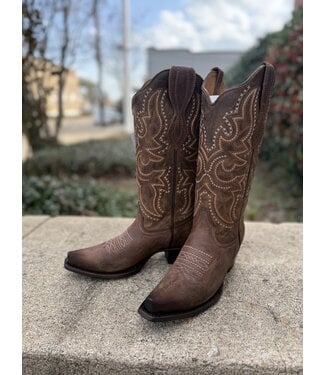 Corral Boot Co L6347Brown Embroidery