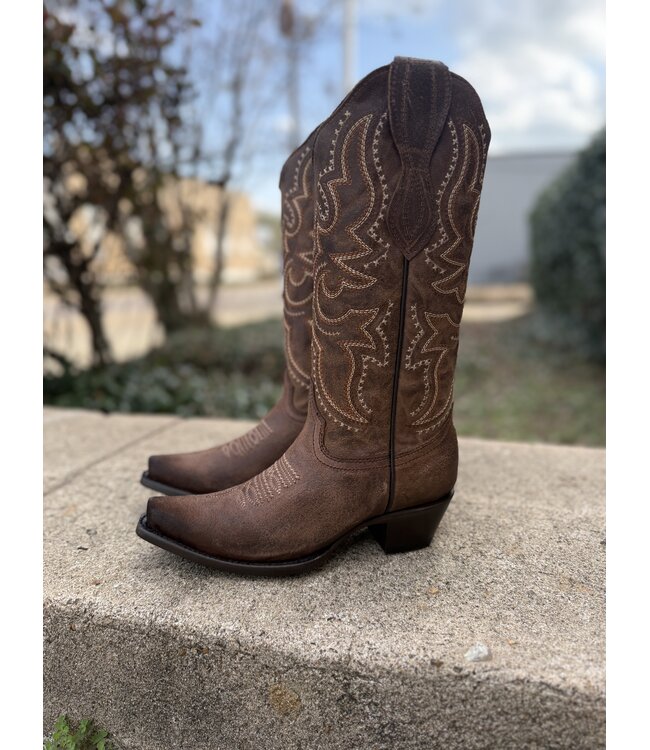 L6347Brown Embroidery