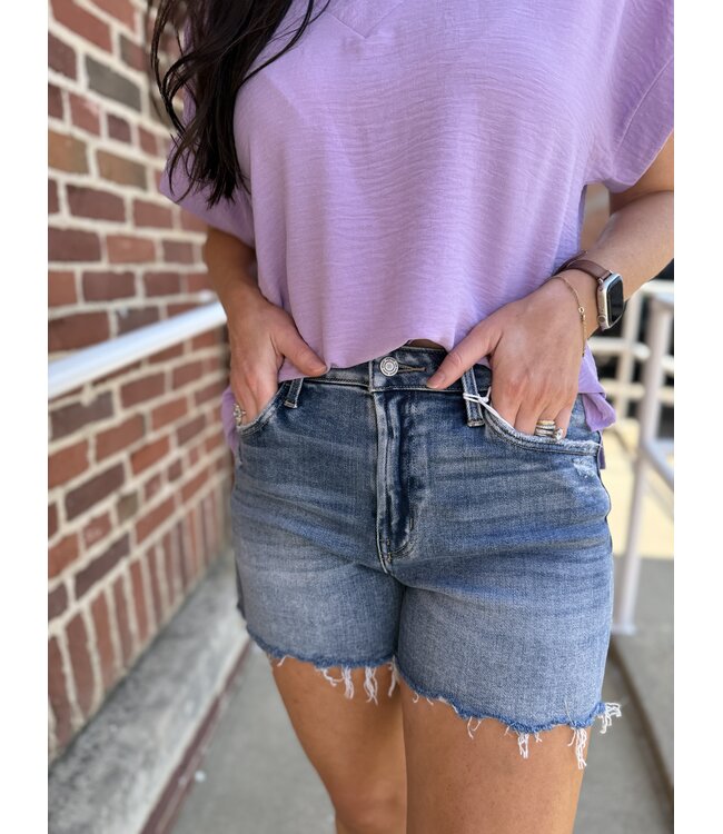 Vervet Disarming High Rise Shorts T6819