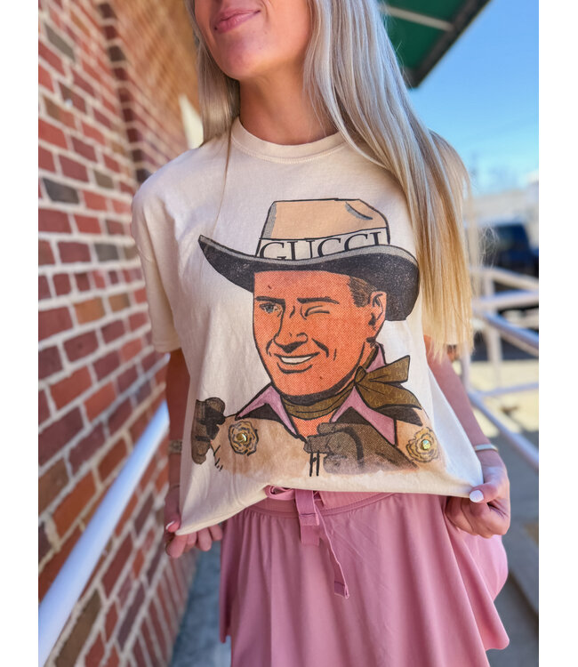 Gina Designer Cowboy Tee
