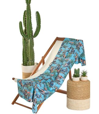 Panhandle Slim BU46M08422 Turquoise Microfiber Beach Towel