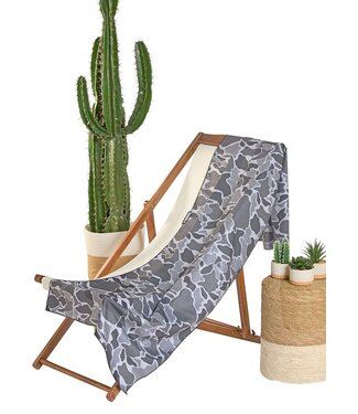 Panhandle Slim BU46M08423 Dark Grey Camo Microfiber Beach Towel