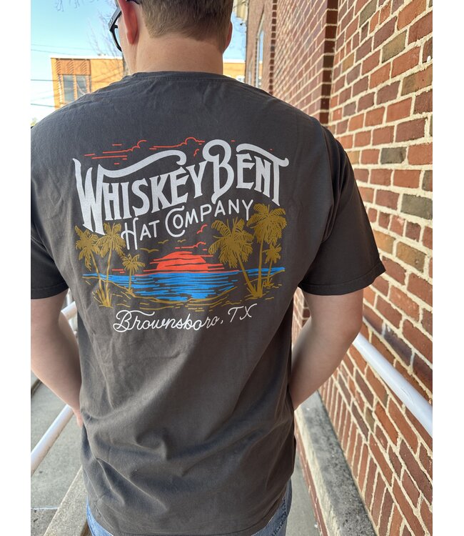 Beach Front Tee Dark Grey