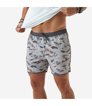 Burlebo Jumbo Topo Desert Camo Swim Trunks