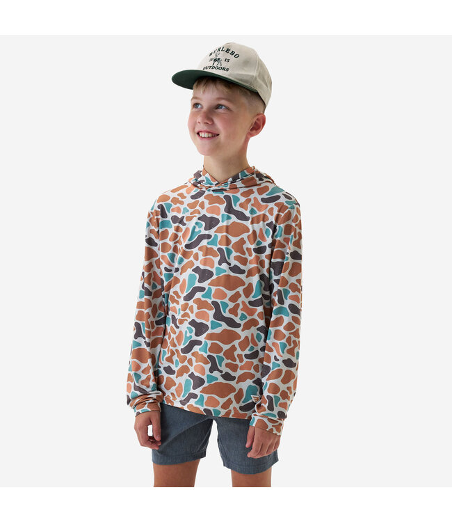 Youth Performance Hoodie Bayside Camo
