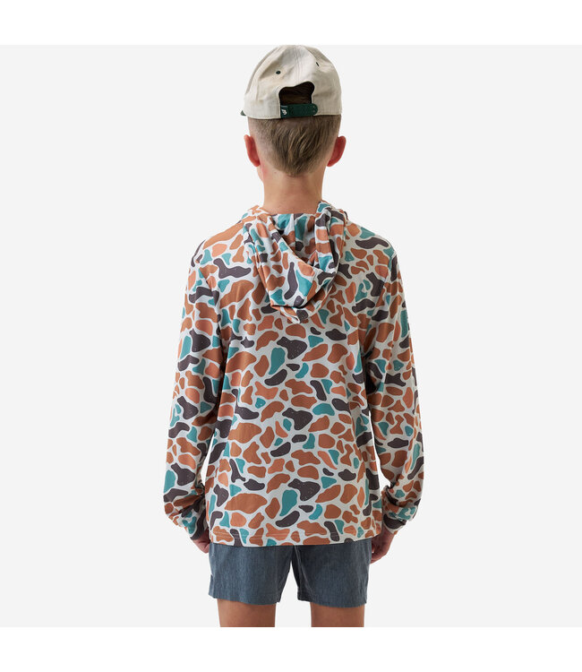 Youth Performance Hoodie Bayside Camo