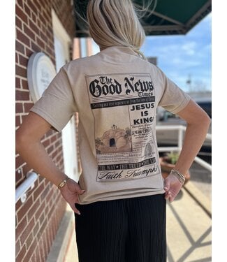 Whitney Chaudoin Creations The Good News Graphic Tee