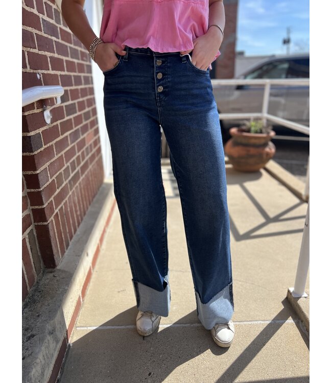 Slouchy Wide Leg Cuff PW21601