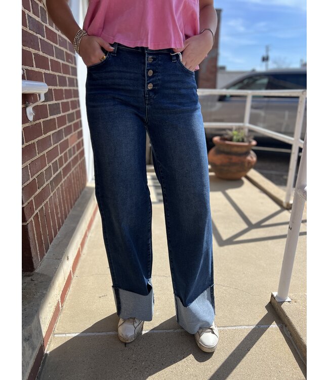 Slouchy Wide Leg Cuff PW21601