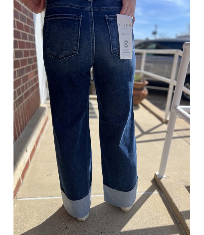 Slouchy Wide Leg Cuff PW21601