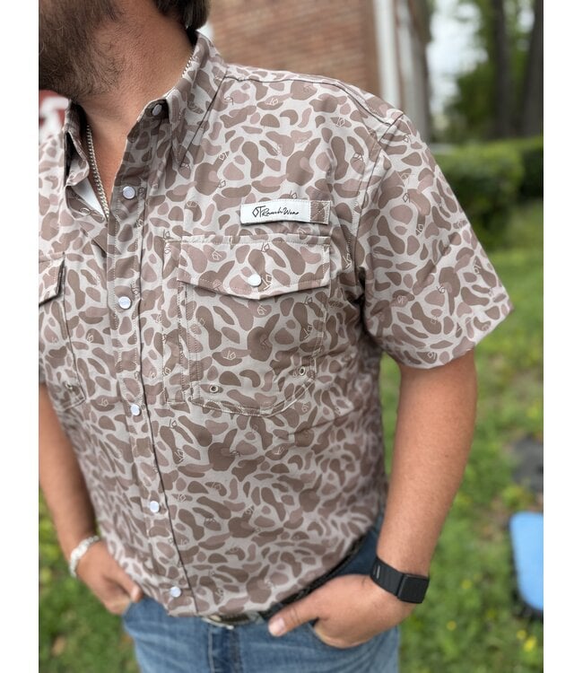 WildLand Camo Short Sleeve Cutter Shirt