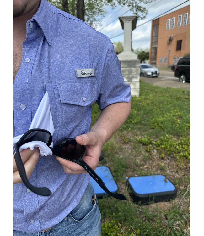 Heather Wisteria Short Sleeve Cutter Shirt