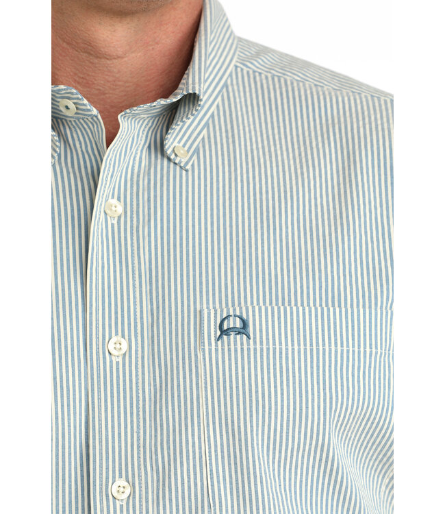 MTW1704166 Blue Stripe Athletic Print