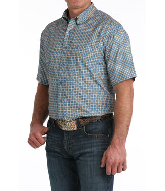 cinch MTW1704165 Blue Athletic Print