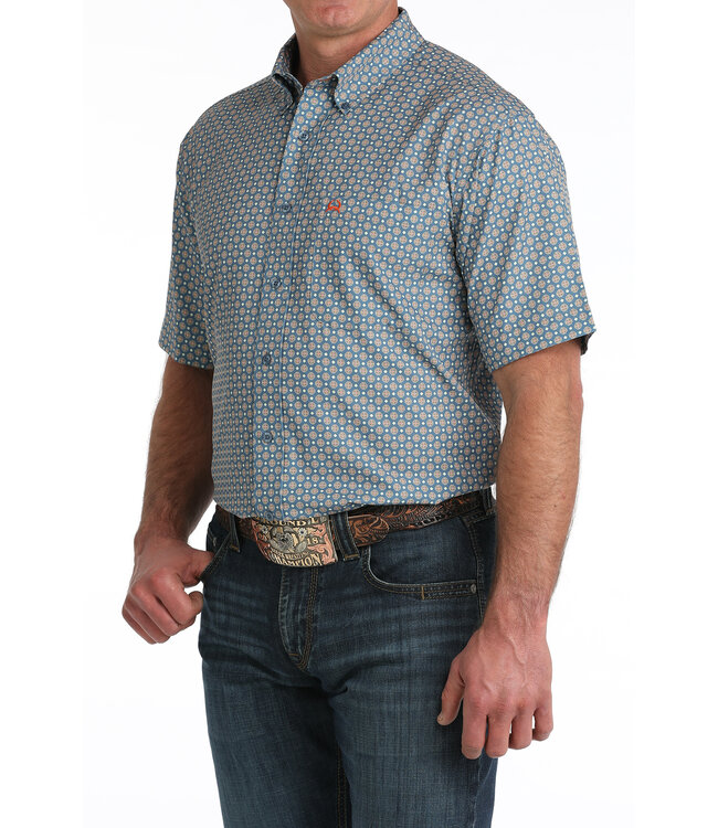 MTW1704165 Blue Athletic Print