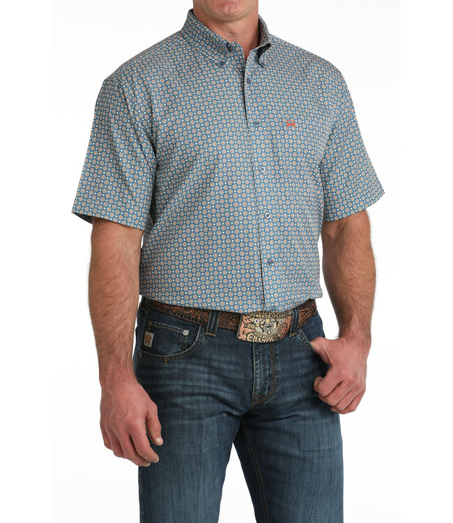 MTW1704165 Blue Athletic Print