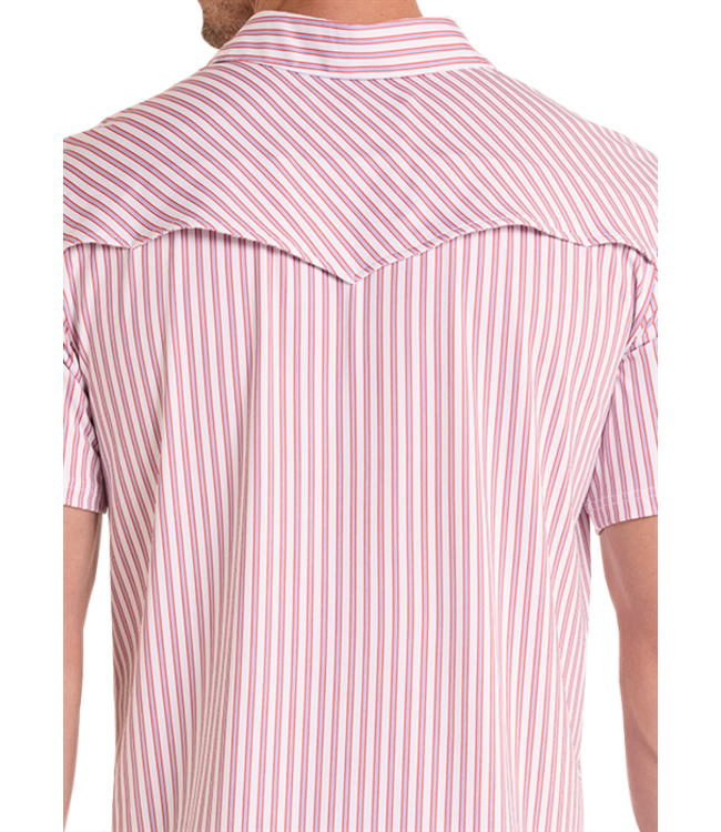 BM51T09060 Western Stripe Polo White