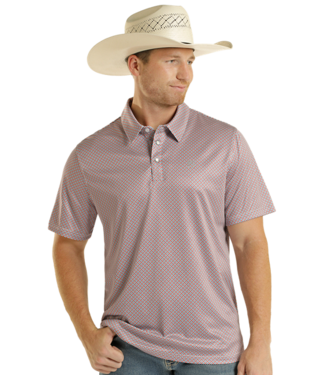 Panhandle Slim TM51T08976 SS Polo Snap Red