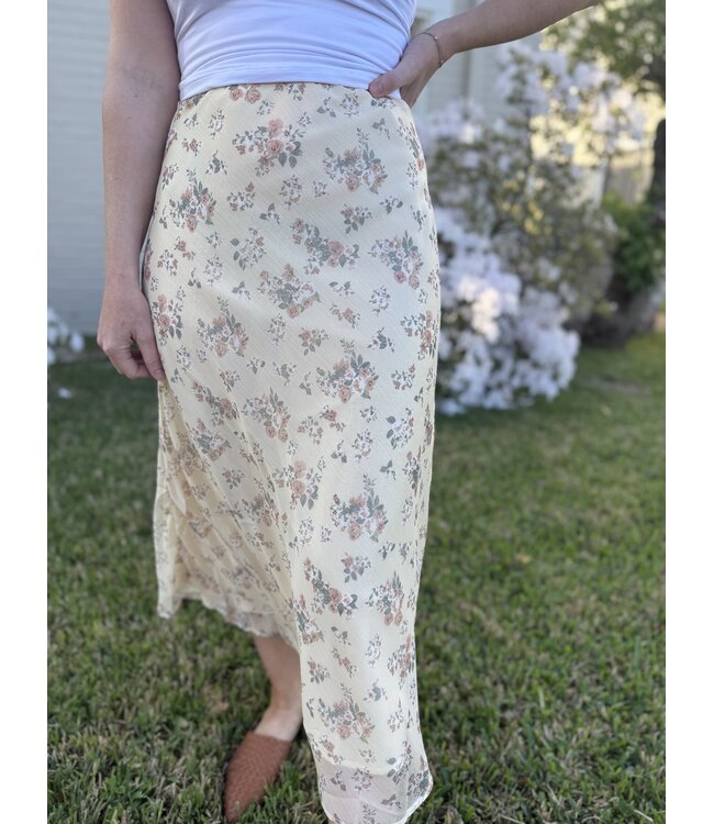 The Ochre Skirt E649