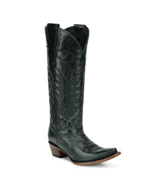 Corral Boot Co L8077 LD BLACK EMBROIDERY