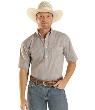 Panhandle Slim Tan Rock & Roll Short Sleeve SMB3S08955