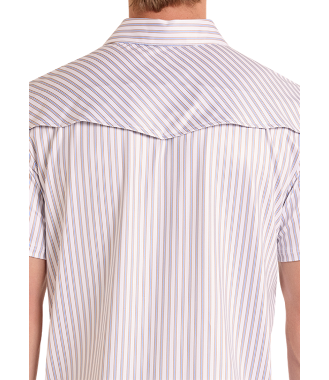 BM51T09335 Western Stripe Polo White