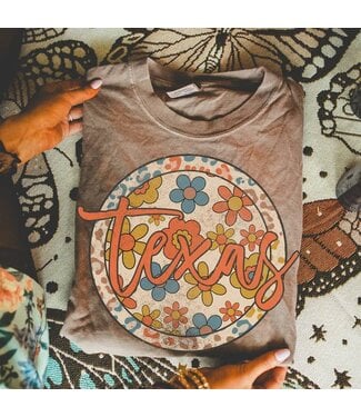 Southern Attitude Designs Paige Batson Boho Texas Graphic Tee