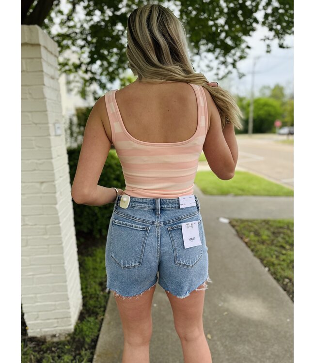 Love On Top High Rise Shorts T7374