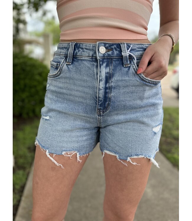 Love On Top High Rise Shorts T7374