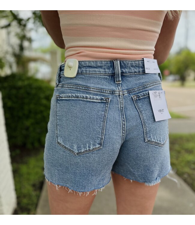 Love On Top High Rise Shorts T7374