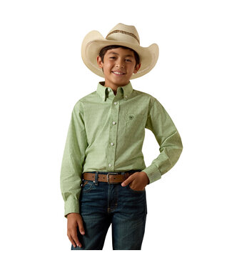 Ariat Intl 10073673 BOYS SMITTY LS SHRT LDNFROST ABSTRCT PRT