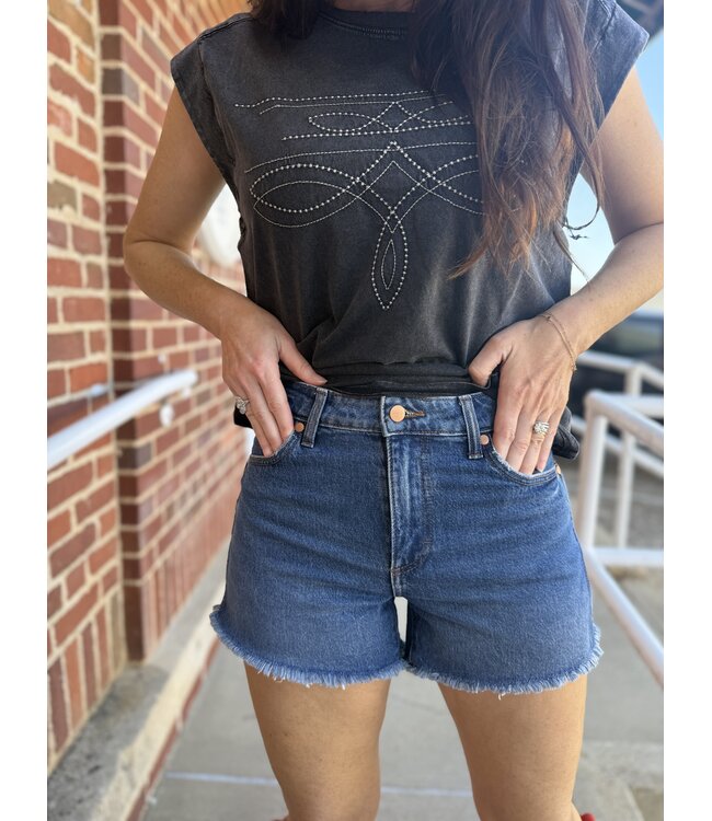 112373391 Ladies Cowboy Short