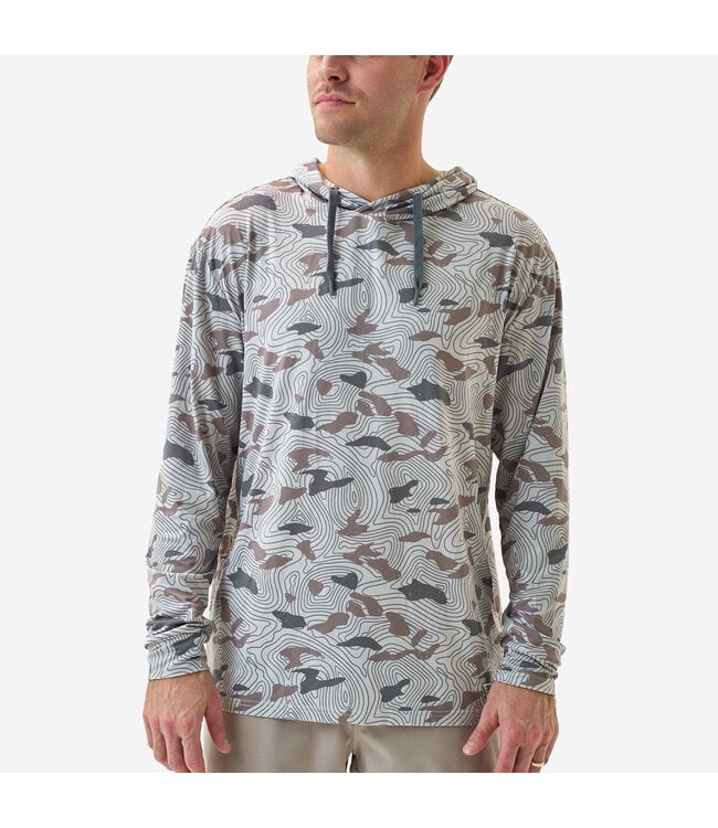 Performance Hoodie Top Desert Camo