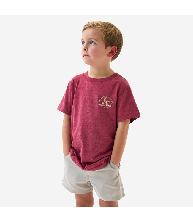 Heather Red Flying Duck Tee Youth