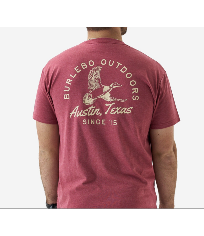 Heather Red Flying Duck Tee
