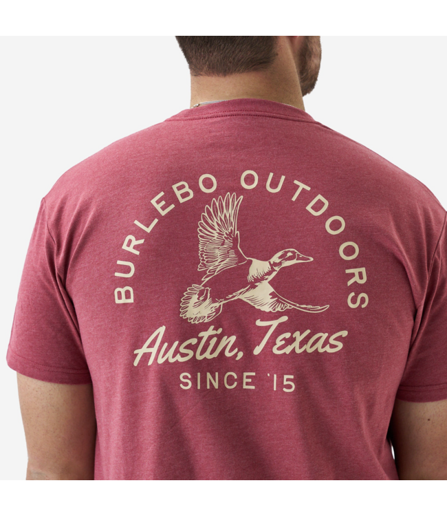Heather Red Flying Duck Tee