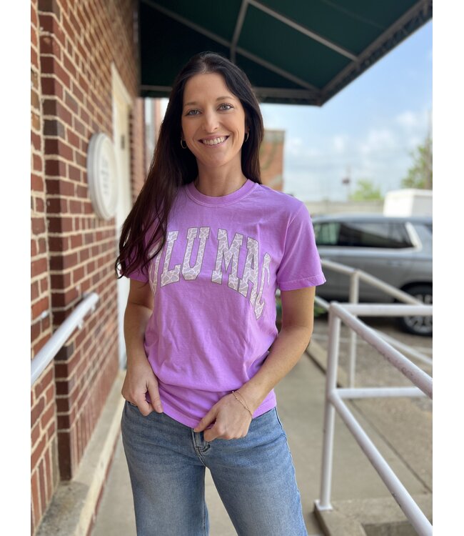 Lulu Mac Neon Violet Tee