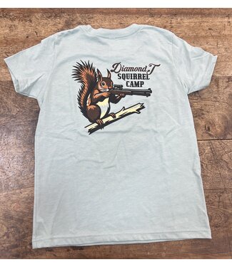 Diamond T Outfitters Youth Squirrel CampDTO Tee 119410